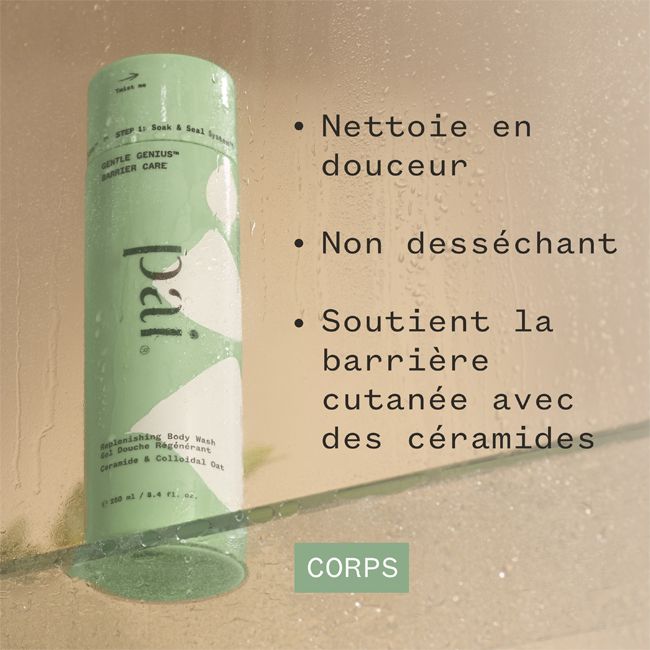 Gel Douche naturel Régénérant Gentle Genius Barrier Care Pai Skincare Bienfaits