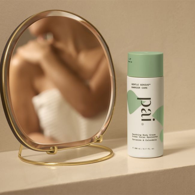 Pai Skincare's Gentle Genius Barrier Care Organic Soothing Body Cream Lifestyle