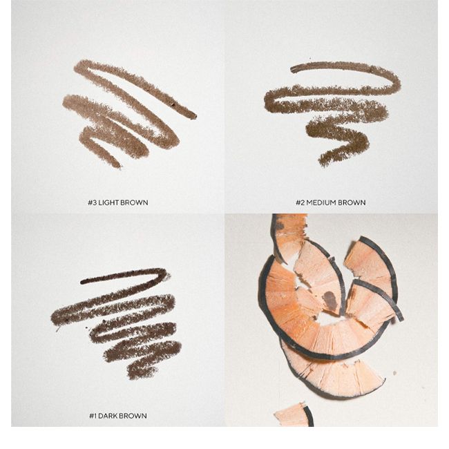 Madara Cosmetics' natural brow pencil Comparisons