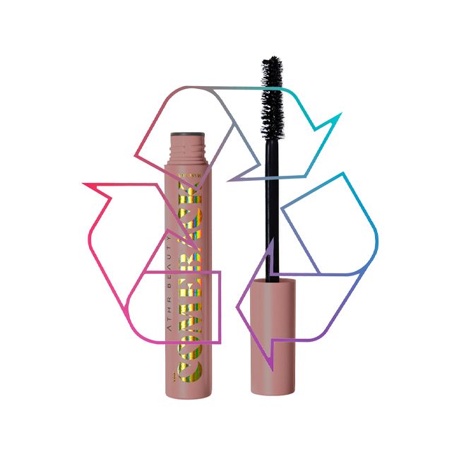 ATHR Beauty's natural mascara comeback fiber Makeup