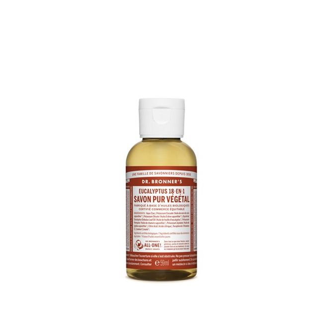 Pure-Castile Liquid Soap Travel Size - 59ml