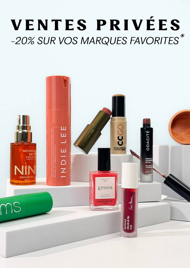 Offre Cosmétique Bio Ventes Privées